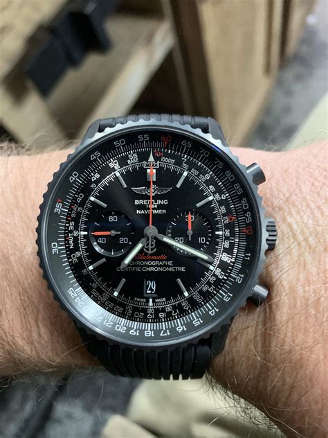 breitling navitmer blacksteel reviews|Breitling Navitimer buying guide.